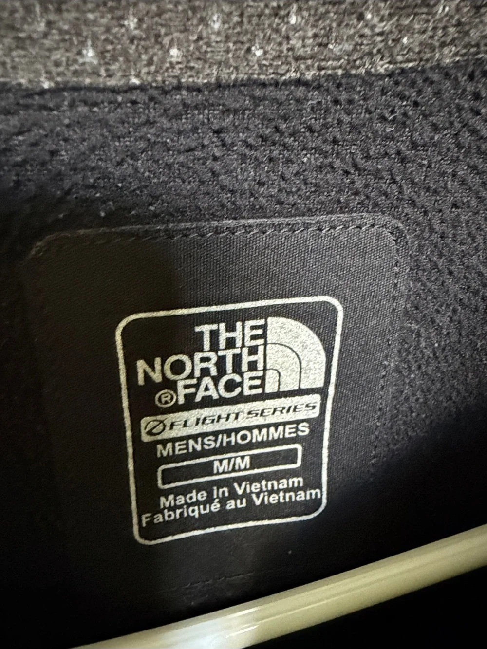 The North Face Black Jacket with Neon Green Zipper
